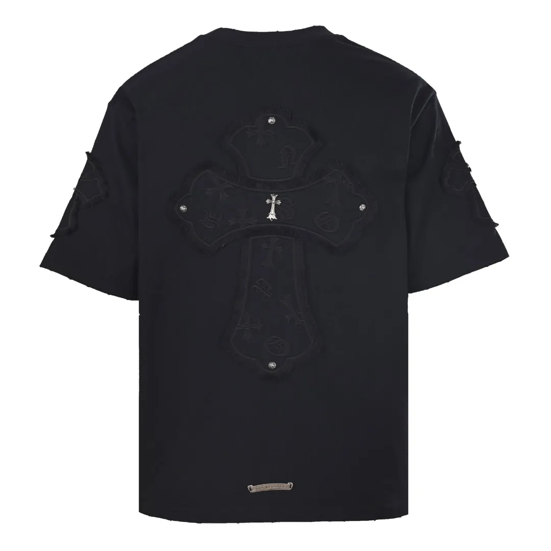 170 CHROME HEARTS/ CH T Original 100% ➕ ➕3D ➕ ：Black White Size：S-XL